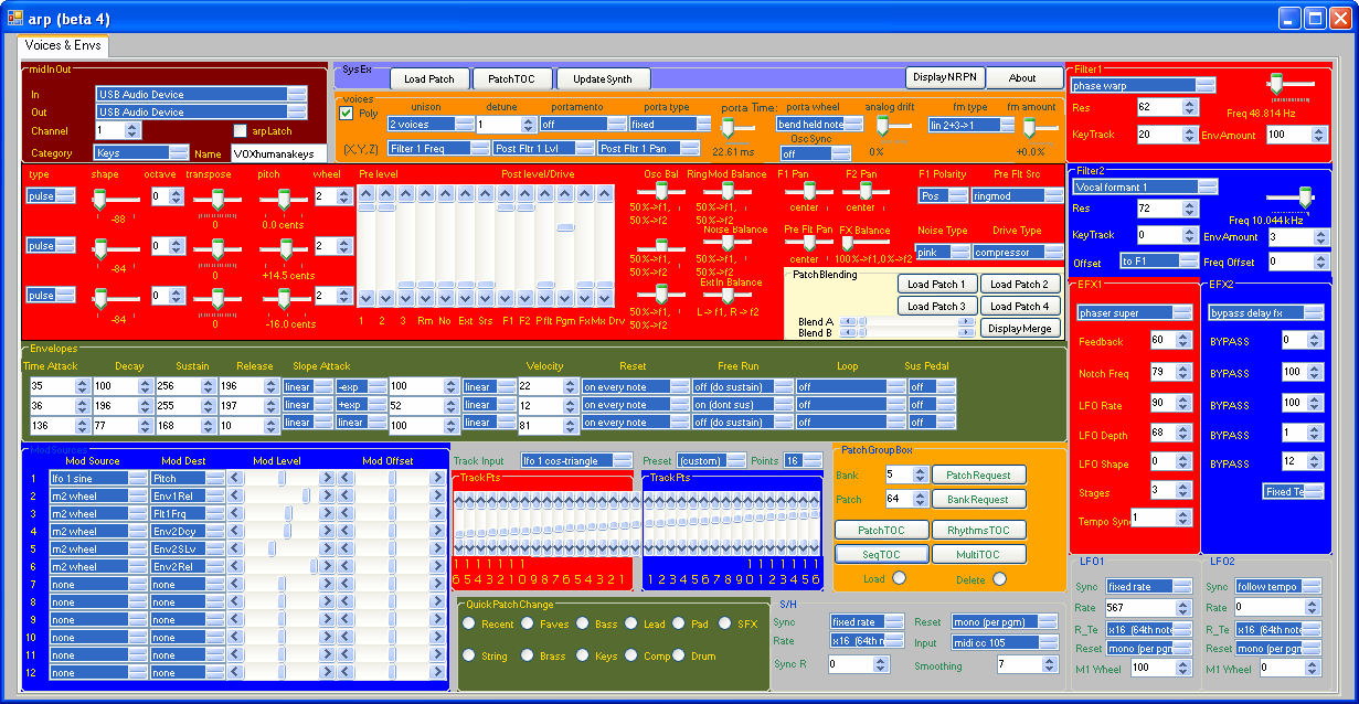 MiniakPanel Beta 4 - Single Panel for all controls.